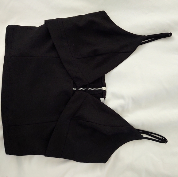 NWOT zip-up tank top - Picture 3 of 4